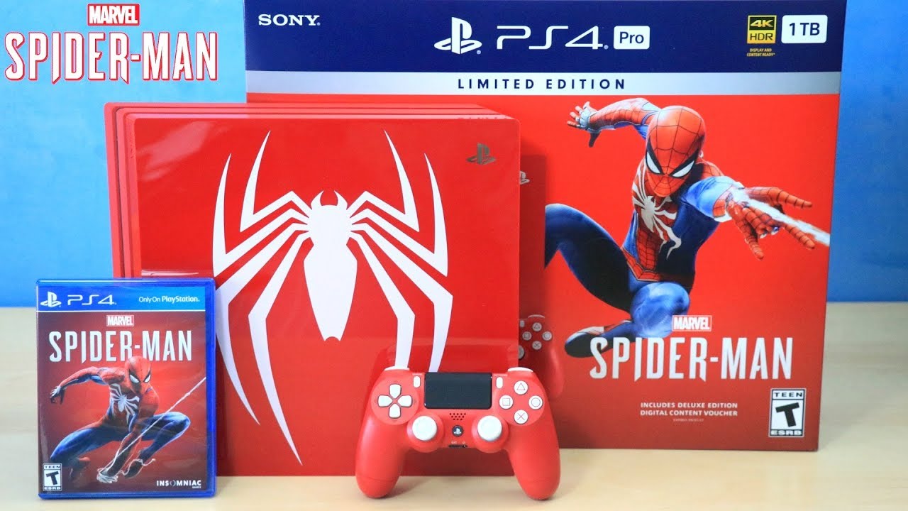 ps4 spider man edition